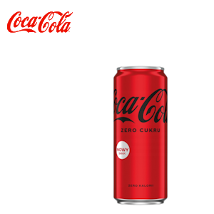 Coca-Cola ZERO 0,33l puszka + kaucja