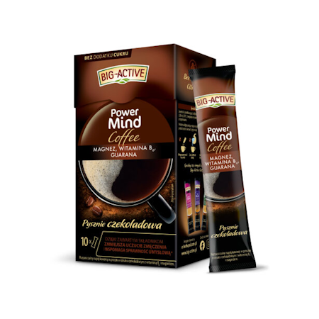 BIG-ACTIV Power Mind Coffee 10 saszetek x 10 g