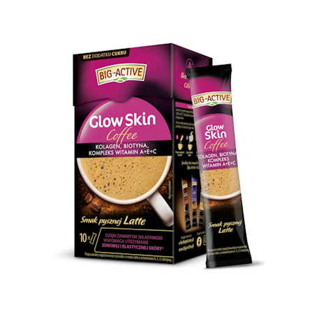 BIG-ACTIV Glow Skin Coffee 10 saszetek x 10 g