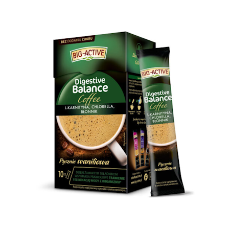 BIG-ACTIV Digestive Balance Coffee 10 saszetek x 10 g