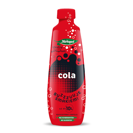 HERBAPOL Koncentrat napoju Cola 405ml