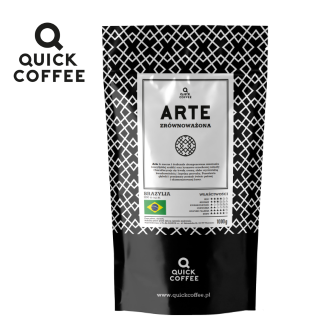 QUICK COFFEE Świeżo palona kawa ziarnista ARTE 1kg