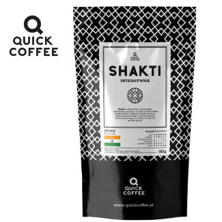 QUICK COFFEE Świeżo palona kawa ziarnista SHAKTI 1kg