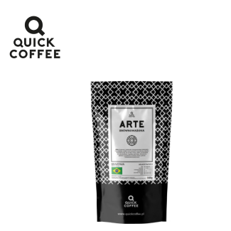 QUICK COFFEE Świeżo palona kawa ziarnista ARTE 250g