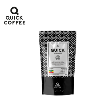 QUICK COFFEE Świeżo palona kawa ziarnista QUICK 250g
