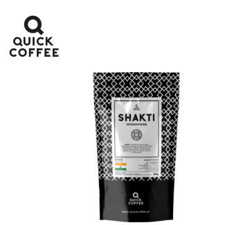 QUICK COFFEE Świeżo palona kawa ziarnista SHAKTI 250g