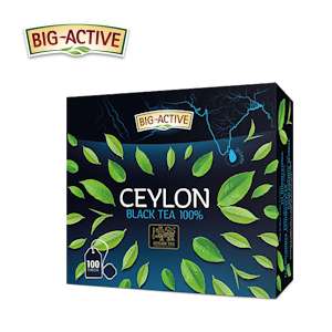 Herbata czarna BIG-ACTIVE Pure Ceylon 100 torebek