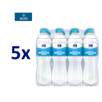 Pakiet 5 zgrzewek Naturalna woda mineralna ZMB 0,5l niegazowana bez kaucji