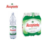 Woda MUSZYNIANKA 1,5l niskonasycona zgrzewka 6but. + kaucja