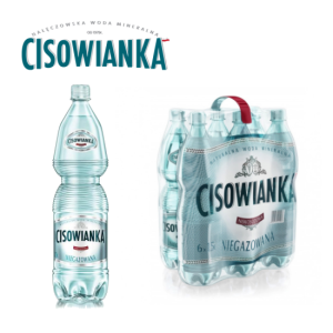 Woda CISOWIANKA 1,5l niegazowana zgrzewka 6 but. + kaucja