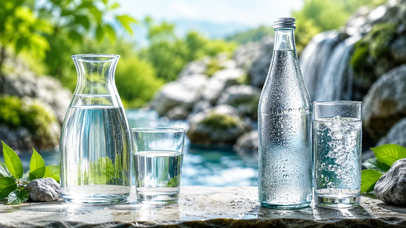 Woda źródlana a mineralna jakie są różnice?